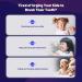 Kids Electric Toothbrush Set with Foam Mousse Toothpaste - Age 2-6 Blue | Waideecia Ultrasonic Toddler Toothbrushes - Buy Online on GoSupps.com