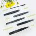 6 PCS Professional Stainless Steel Eyebrow Tweezers Set for Men and Women - Precision Slant Tip and Pointed Tweezer Kit for Ingrown Hair, Splinter, Blackhead and Facial Hair Removal - Buy Online on GoSupps.com