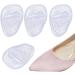 Forefoot insoles iFrich fuSPolster pads 2 pair of gel forefoot pillow insoles Bale cushion forefoot gel pad fore shoe inserts anti -patch for pain relief front foot heel protection