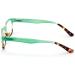 Stylish Classic Rectangle Reading Glasses for Women - 2 Pairs Tortoise Green 2.5x Spring Hinges - International Shipping Available - Buy Online on GoSupps.com