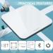 MPBEKING Bluetooth Digital Bathroom Scale - High Accuracy, Easy-to-Read Backlit Display, Round Corner Design - 400 lb Capacity - White - Buy Online on GoSupps.com