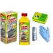 Housold Elbow Grease Oven Cleaner for Domestic Ovens and BBQ- Cleaning kit includes 500ml Liquid 1 Pair of Gloves 1 Bag and 1 Degreaser Sponge Complete Oven Cleaning Kit
