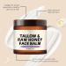  QFFYFZAL Facial balm with tallow and raw honey moisturizing smoothing and nourishing for naturally balanced skin firming cream for face and body - Buy Online on GoSupps.com