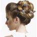 Set of 6 Mini Hair Claws with Sparkly White Crystals - Bridal Claw Clips in Silvery White Trim - Buy Online on GoSupps.com