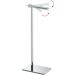 Modern Square Base Tissue Holder Stand - 21.25 inches - Chrome Finish - Buy Online on GoSupps.com