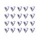 FEIlei 20Pcs Colorful Nails Charms Rhinestones Diamond Nail Art Crafts Nail Rhinestones