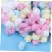 Ipetboom 1 Remove Makeup Colorful Cotton Balls Makeup Removal No Crease Hairpin Black Makeup Cotton Balls Skin Care Tools Face Cotton Ball Skincare Tool Pure Cotton Ball The Face - Buy Online on GoSupps.com