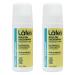 Lafe's Natural Deodorant | 3oz Roll-On Aluminum Free Natural Deodorant for Men & Women | Paraben Free & Baking Soda Free with 24-Hour Protection | Citrus & Bergamot - Formerly Active | 2 Pack | Packaging May Vary