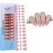 FEIlei Full Cover Nail Tips Extra Long for Press On Nails Manicure Tools Salon Home DIY D5 - Buy Online on GoSupps.com