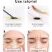 Ailico Metal Eyebrow Pencil Sharper Duckbill Sharpener Makeup Sharpening Tool for Waterproof Eyebrow Lip Pencils(Gold) - Buy Online on GoSupps.com
