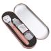 Callus Remover Foot Callus Shaver Set Stainless Steel Foot File Pedicure Tool Set for Removing Dead Skin (Rose Gold)