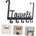 Ciieeo Over Door Towel Rack Hat Hanger Hook Over The Door Hanger Door Towel Hanger Door Hanging No Nails - Buy Online on GoSupps.com