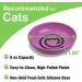 Van Ness Pets EcoWare Whisker-Friendly Cat Bowl - Wide Dish, 8 oz, Fuschia - Buy Online on GoSupps.com
