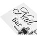 Nail Salon Wall Decoration Nail Salon Vinyl Wall Decal Self Adhesive Nail Salon Wall Shop Window Sticker Nail Art Manicure Decoration Sticker - Buy Online on GoSupps.com