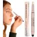 Eyeshadow Stick Pencil Waterproof Glitter Eyeshadow Pencil Highlighter Stick for Women Eye Brightener Highlighter Eyeliner Crayon Make up for Vacation Dating Shopping 02 - Buy Online on GoSupps.com