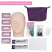 iFCOW Eyelash Practice Kit Professional One Training Head Model False Eyelashes Extension Practice Kit Tool For Starter - Buy Online on GoSupps.com
