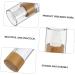 FOMIYES 1pc Bamboo Spray Bottle Cosmetics Lotion Pump Bottle Makeup Spray Bottle Cleaning Sprayer Bottle Cosmetic Dispenser Makeup Bottle Makeup Supply Abs Outdoor Perfume Bottle Travel 15.5x4.2x4.2cm Yellow - Buy Online on GoSupps.com