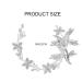 Yean Bride Silver Wedding Hair Vine Butterfly Bridal Hair Piece - Buy Online on GoSupps.com