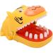 Biitfuu Push The Teeth Teething Toy - Portable Funny Finger Biting Game in Yellow | Cute Cartoon Teether for Babies | International Shipping Available - Buy Online on GoSupps.com