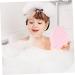 Beaupretty Bath Sponge Body Sponge Bath Supplies Scrubber Body Tools for Kids Body Shower Sponge Body Wash Sponge Natural Baby Tools Bath Ball Bulk Toddler PVC Pink - Buy Online on GoSupps.com