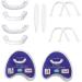 Flipped Warm Dentures: 2 Pairs of Provisional False Teeth for Men & Women | Upper & Lower Plug-In Solutions - Buy Online on GoSupps.com