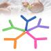 5PCS Hollow Teeth Grinding Soft Silicone Baby Teething Sticks - Teething Toys for Infant Toddlers (Style 4) - Buy Online on GoSupps.com