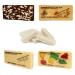 Lot de 5 Turrons pour les v g taliens. Sans gluten (turron espagnol touron nougat)