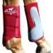 Professionals Choice Equine Easy-Fit Front Leg Splint | Velcro Fastening | Universal Size | Sold in Pairs - Crimson | International Shipping Available - Buy Online on GoSupps.com