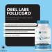obel Follicgro Hair Skin and Nails Supplement | Herbal Extracts | Vitamins | Biotin | MSM | Saw Palmetto | Nettle | 60 Capsules - Buy Online on GoSupps.com