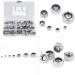 Orenic 175pcs Stainless Steel Hex Nuts Screw Assorted Kit Metric Hex Nut Set Hardware Nuts Assortment Kit with Hex Nuts Set for Versatile Applications - Buy Online on GoSupps.com