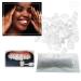 Temporary Tooth Repair Kit-Thermal Fitting Beads Granules and Fake Teeth for Temporary Moldable Fake Teeth and Thermal Beads Replacement Kit. Teeth - White