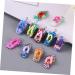 HOMSFOU 10pcs Polymer Clay Slippers Decked Accessories Summer Accessories Jewelry Accessories Summer Slippers Pendant Charms Summer Decor Keychain Charms Bracelet Necklace Soft Clay - Buy Online on GoSupps.com