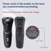 BIUBOTY Philips Shaver Charger - Replacement HQ8505 Charger for Series 3000/5000/7000/9000 Beard Trimmer/Multigroom - UK Plug 15V 0.4A - Buy Online on GoSupps.com