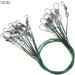 Origlam 20-Piece 15cm Fishing Wire Set | Stainless Steel Fishing Leader with Vertebrae & Push Buttons - International Shipping Available - Buy Online on GoSupps.com