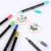 Food Coloring Pens Color Double Sided Edible Food Coloring Marker with Fine and Thick Tip Food Grade Marker Brown - Buy Online on GoSupps.com