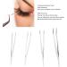 Eyelash Extension Tweezers Set - Durable & Ergonomic with Storage Case | High Precision Tools for Salon Use - Buy Online on GoSupps.com