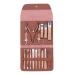 Jiklophg Manicure Kit 16 Pieces Spoon Ear Stainless Steel Nail Clippers Travel Manicure Scissors for Nails