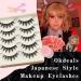 Okdeals 5 Pairs Japanese Style 3D Fluffy Spiky Eyelashes - Little Devil Cosplay Anime Lashes for Natural Beauty Look - Buy Online on GoSupps.com