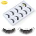 Vayator 3D Mink Lashes - 10 Pairs/Set, Natural & Dramatic Volume False Eyelashes (G803) - Buy Online on GoSupps.com