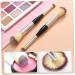 FRCOLOR 4 Pcs Double Ended Makeup Brush Set Powder Blush & Complexion Tool for Flawless Application Ideal for Women - Buy Online on GoSupps.com