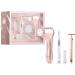 Brookstone 3-in-1 Rose Gold Facial Skin Care Set | Cleansing Brush, T-Bar Massager, & Epilator | Ultimate Gift for Skin Care Enthusiasts - Buy Online on GoSupps.com