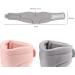 Yiqiyou Pink Neck Support Snooze Pillow - Sleep Aid for Neck Pain Relief & Comfort - Buy Online on GoSupps.com