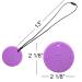 Sensory Chew Necklace for Kids & Adults with Autism, ADHD, SPD - Silicone Teething Necklace for Babies - Purple Chew Toy - Buy Online on GoSupps.com