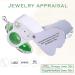 KINGMAS 30x 60x Illuminated Jewelry Loupe Magnifier with LED Lighting - Silver White - Buy Online on GoSupps.com
