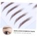 FOMIYES 8 Pcs Eyebrow Stickers Waterproof Stickers False Eyebrows Cosmetics 6d Hair-like Eyebrows Stickers - Buy Online on GoSupps.com