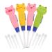 SECFOU Heads Cartoon Visual Ear for Scoop Earwax Cleansing Pick Led Cleaner Earpick Home Luminous Care Spoon Animal Safe Adult Health Remover Replacement Design Cleaning