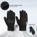 Children's Winter Bicycle Gloves - Warm Touchscreen Waterproof Windproof for Kids (Ages 4-12) - Anti-Slip Outdoor Sports Gloves for Girls - Black - Buy Online on GoSupps.com