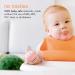 Fruuti Baby Fruit Feeder Pacifier by Quark - Silicone Baby Food Feeder - 3 Tip Sizes Grow with Baby - Easy for Little Hands to Hold - Secure Latch & Clip Ring - BPA BPS PVC Phthalate & Lead Free - Buy Online on GoSupps.com