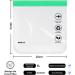 ECOHUB TSA Approved Clear Airport Liquid Bag 20x20cm - 2pcs Green | Travel Toiletry Bag for Men and Women | Airline Approved Clear Plastic Zip Lock Bags - Buy Online on GoSupps.com