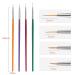 13 Piece Nail Painting Pen Kit | Draw Line Pens & Rhinestone Art Brush for Manicure | International Shipping - Buy Online on GoSupps.com